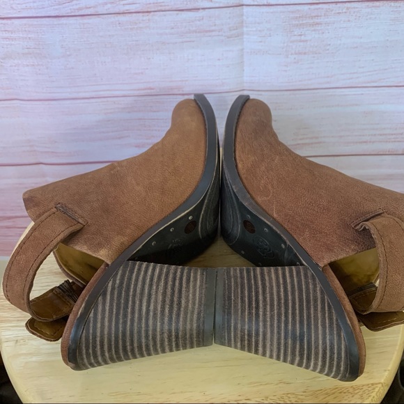 Lucky Brand Leather Slingback Heel Block Size7.5M - Picture 9 of 12